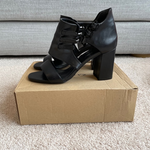 Zara black heels nwt size 9 - Picture 2 of 6